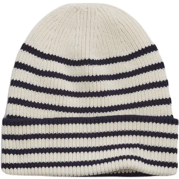 GAP STRIPE LOGO Pánská čepice, bílá, velikost UNI