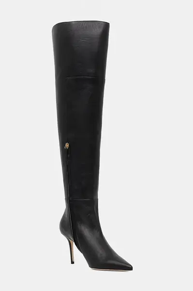 Kožené kozačky Elisabetta Franchi