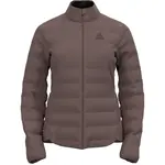 Odlo ASCENT N-THERMIC Dámská péřová hybridní bunda, hnědá, velikost