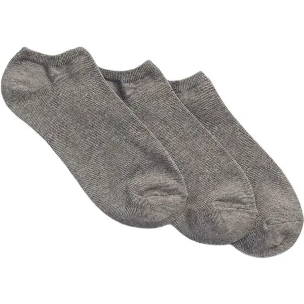 GAP BAS ANKLE 3PK Dámské ponožky, šedá, velikost UNI