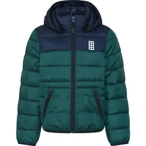 LEGO&reg; kidswear LWJESSE 602 Chlapecká bunda, tmavě zelená, velikost