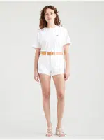 Levi&#39;s Bílé dámské džínové kraťasy Levi's® - Dámské