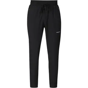 PROGRESS TRAINER Pánské kalhoty na běhání, černá, velikost