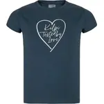 KILPI ALBION Dívčí tričko, tmavě modrá, velikost