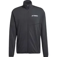 adidas MULTI TERREX CLIMAWARM FZ FL Pánská outdoorová bunda, černá, velikost XXL