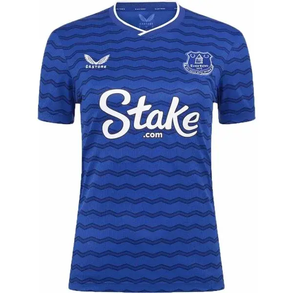 CASTORE EVERTON FC HOME SS SHIRT Fotbalový dres, modrá, velikost