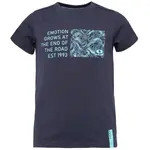 LOAP BOODARAR Chlapecké tričko, tmavě modrá, velikost 112-116