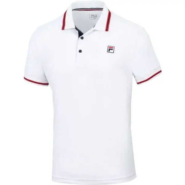 Fila PIRO Pánské polotričko, bílá, velikost