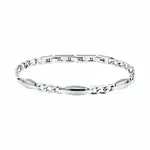 Trussardi Jemný oceľový náramok pre mužov T-Steel TJAXV39