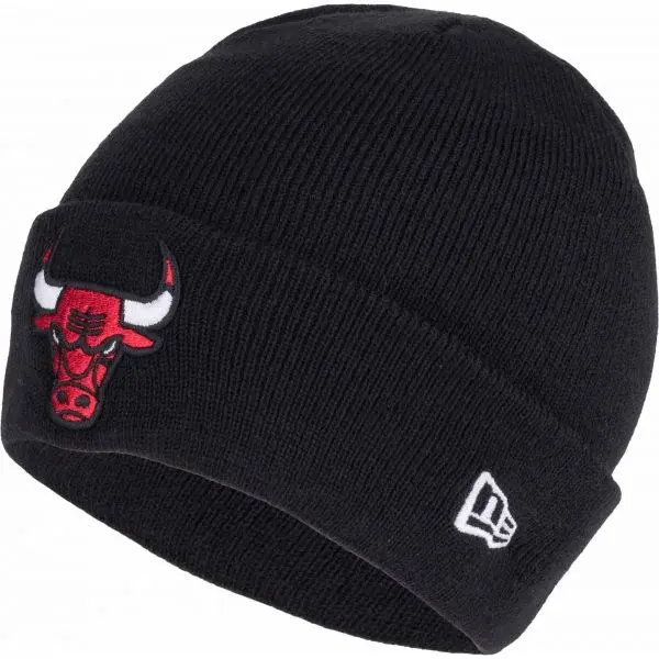 New Era NBA ESSENTIAL CHICAGO BULLS Zimní čepice, černá, velikost ADULT