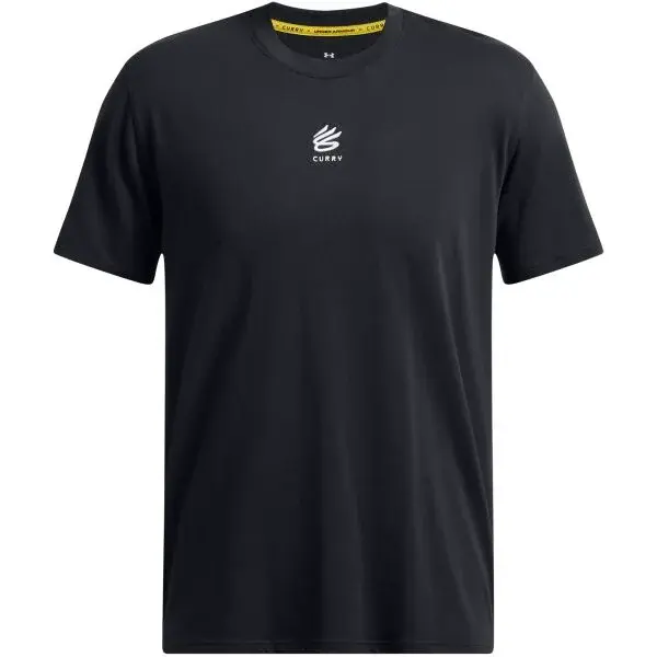Under Armour CURRY LOGO TEE Pánské triko, černá, velikost M