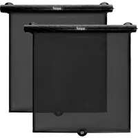 ZOPA DELUXE Sluneční clona rolovací, černá, velikost