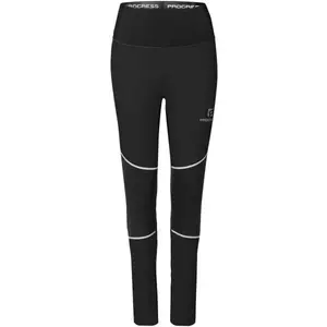 PROGRESS PROSNOW LADY Dámské zimní elastické kalhoty, černá, velikost