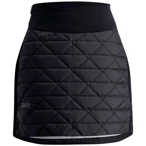 Swix INFINITY INSULATED Zateplená sukně, černá, velikost