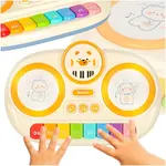 Interaktívny detský klavír – dotykové klávesy a svetlá (12m+)