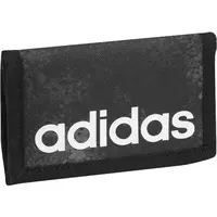 adidas LINEAR WALLET GFX U Peněženka, tmavě šedá, velikost