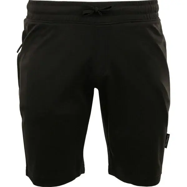ALPINE PRO VIUS Pánské šortky, černá, velikost