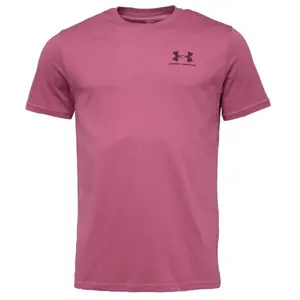 Under Armour SPORTSTYLE Pánské triko, vínová, velikost S