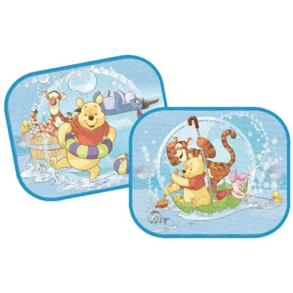 KAUFMANN DISNEY WINNIE THE POOH Stínítka do auta, světle modrá, velikost