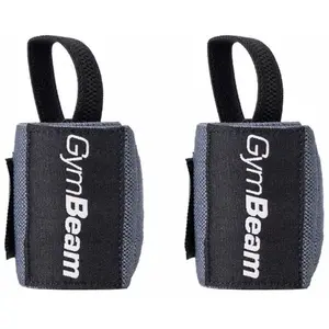 GymBeam FIRM Bandáže na zápěstí, černá, velikost