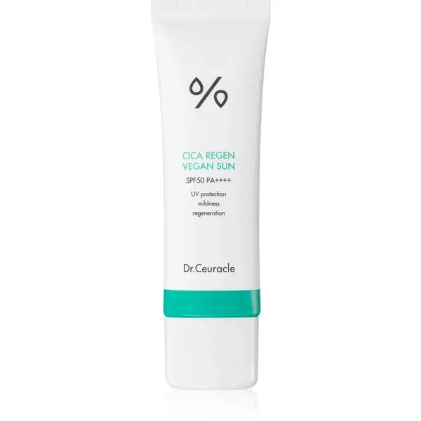 Dr.Ceuracle Cica Regen Vegan upokojujúca ochranná emulzia SPF 50+ 50 ml
