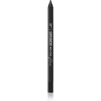 IT Cosmetics Superhero dlouhotrvající gelové oční linky odstín Super Black 1,2 g