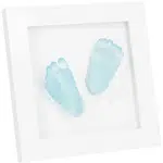 Dooky Crystal Memories DeLuxe 3D Frame Handprint & Footprint sada na otisk miminka 1 ks