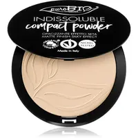 puroBIO Cosmetics Indissouble kompaktní pudr s matným efektem odstín T01 9 g