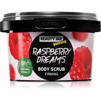 Beauty Jar Yummy Raspberry Dreams zpevňující tělový peeling 360 g