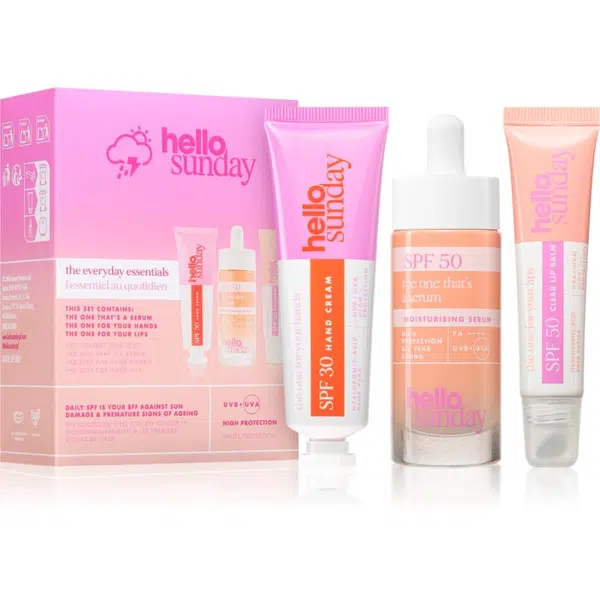 hello sunday the everyday essentials sada pro zářivou pokožku