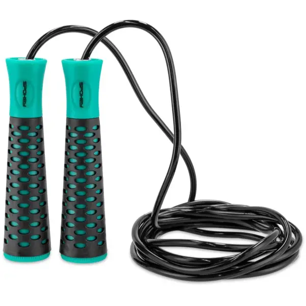 Spokey Candy Rope švihadlo Black & Green 300 cm