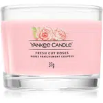 Yankee Candle Fresh Cut Roses votivní svíčka Signature 37 g