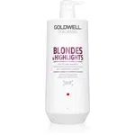 Goldwell Dualsenses Blondes & Highlights šampon pro blond vlasy neutralizující žluté tóny 1000 ml