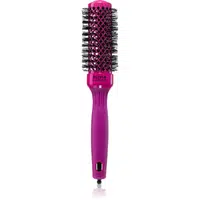 Olivia Garden Expert Shine Hot Pink kartáč na foukání pro dlouhé vlasy 35 mm 1 ks