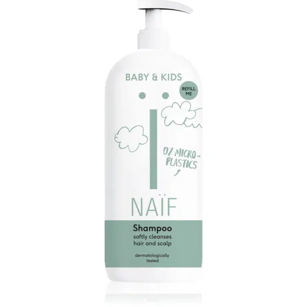 Naif Baby & Kids Shampoo jemný čisticí šampon pro děti 500 ml