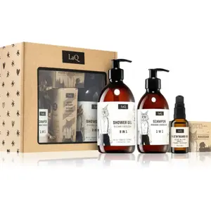 LaQ Lynx From Mountain dárková sada pro mladistvý vzhled pro muže 4 ks