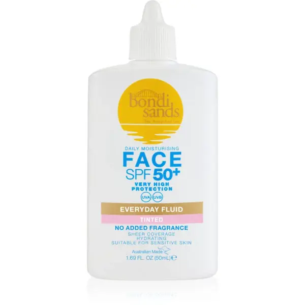 Bondi Sands SPF 50+ Everyday Face Fluid lehký tónovací fluid na obličej SPF 50+ 50 ml