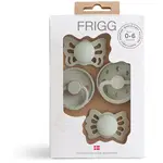 FRIGG Baby's First Pacifier​ Moonlight Sailing dudlík Sage