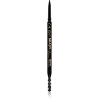 L.A. Girl Cosmetics Shady Slim automatická tužka na obočí s kartáčkem odstín Espresso 0.08 g
