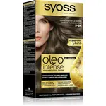 Syoss Oleo Intense permanentní barva na vlasy s olejem odstín 5-54 Světle hnědý 1 ks