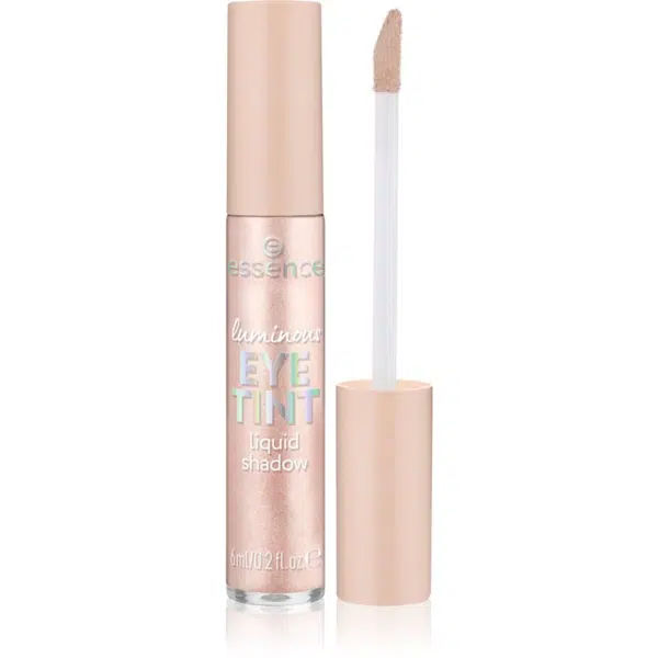 essence Luminous EYE TINT tekuté oční stíny odstín 02 Gleaming Charm 6 ml