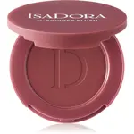 IsaDora The Powder Blush pudrová tvářenka odstín 11 Deep Berry 4.5 g