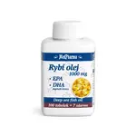 MedPharma Rybí olej 1000 mg + EPA + DHA 107 tobolek