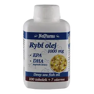 Medpharma Rybí Olej 1000mg+epa+dha Tobolek 107