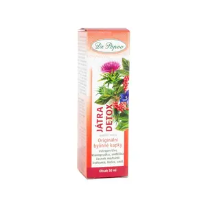 Dr. Popov Játra detox bylinné kapky 50 ml