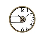 NÁSTĚNNÉ HODINY, černá, 60/3/60 cm