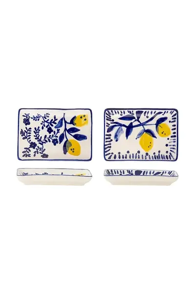 Sada talířů na předkrmy Bloomingville Maxima 15 x 11 cm 2-pack