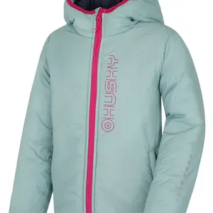 Husky Nix K 134, mint Dětská plněná ultralehká bunda