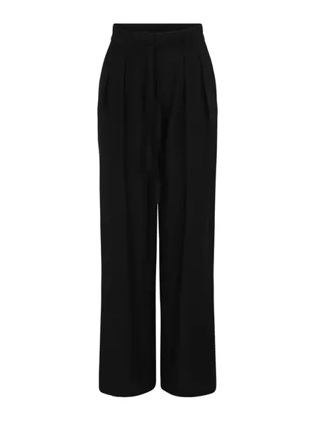 Guido Maria Kretschmer Women Plisované nohavice 'Farina'  čierna