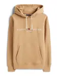 TOMMY HILFIGER Mikina  kapučíno / biela